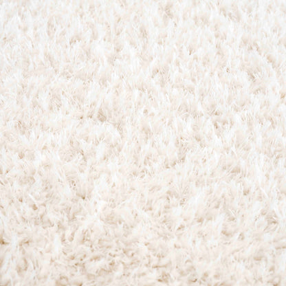 Washable Cream Shag Rug - Cozy Home Decor