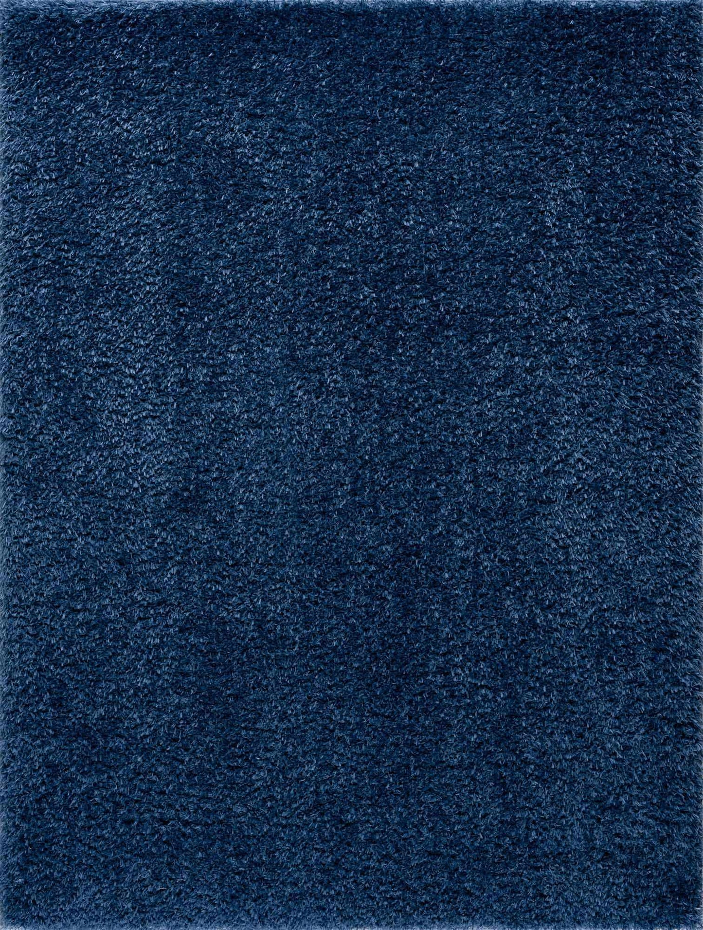 Washable Dark Blue Shag Rug - Faina Collection Cozy Home Decor