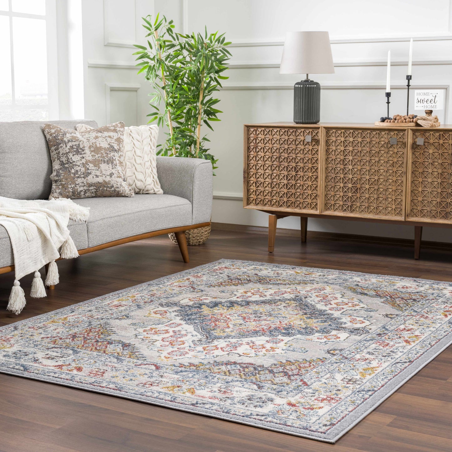 Modern Area Rug - Soft Durable Home Décor