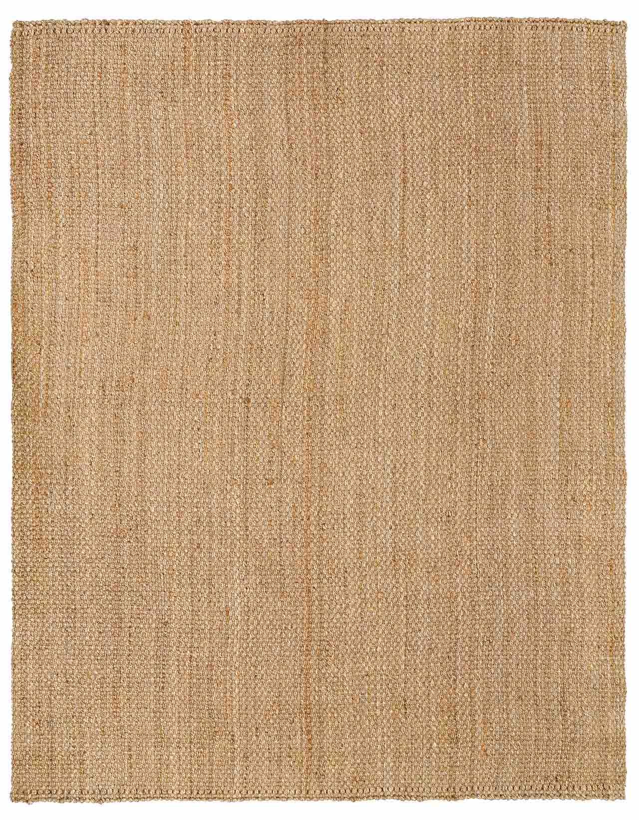 Braided Jute Area Rug - Eco-Friendly Natural Fiber Floor Decor