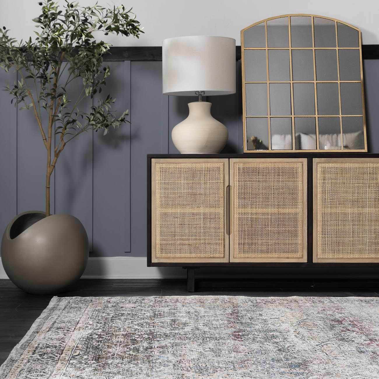 Modern and vintage rugs