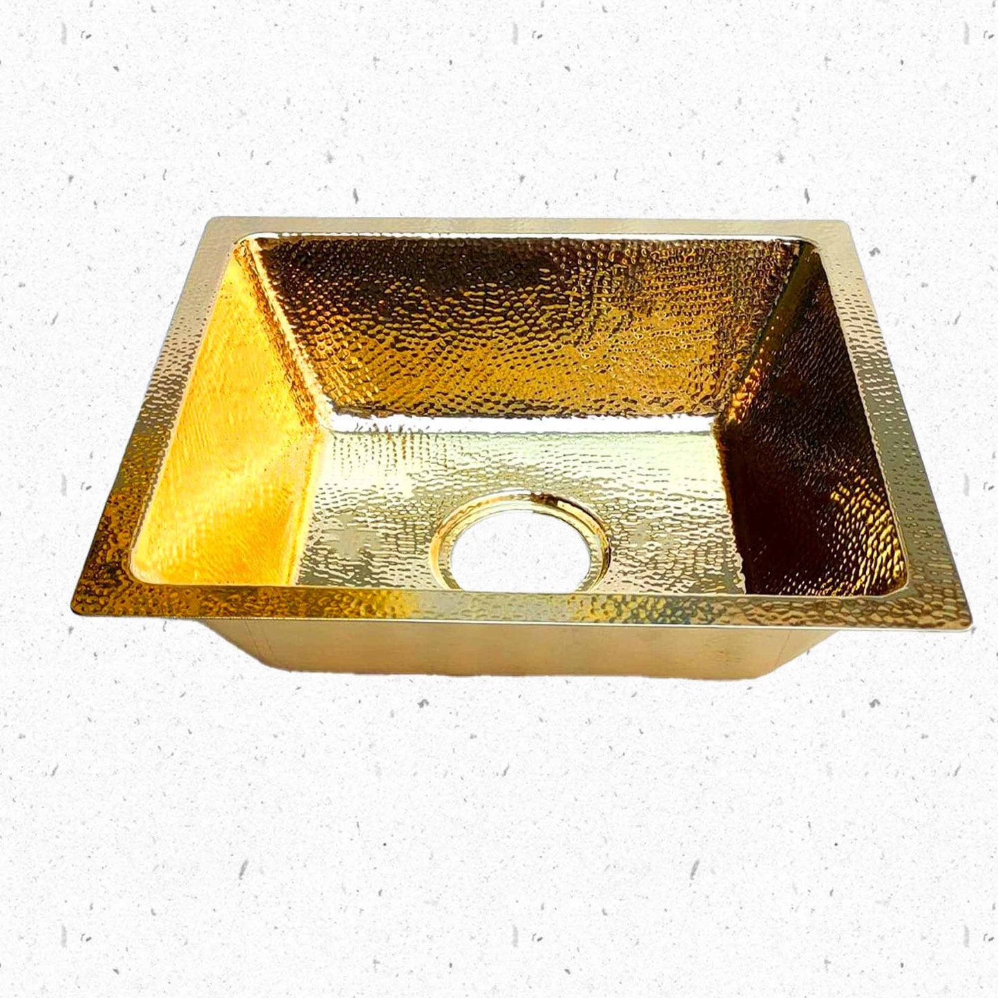 Unlacquered Brass Kitchen Sink