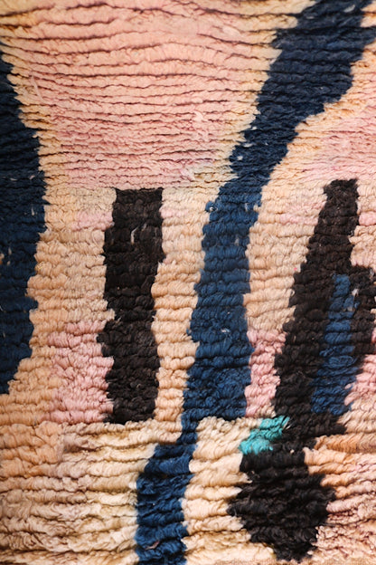 Hafna Berber Moroccan Rug – Abstract Wool Art