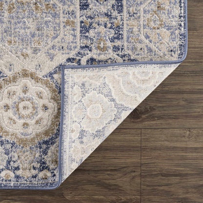 Blue Area Rug - Parkerfield Collection Soft Home Decor