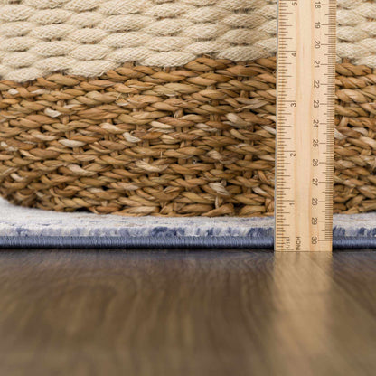 Blue Area Rug - Parkerfield Collection Soft Home Decor