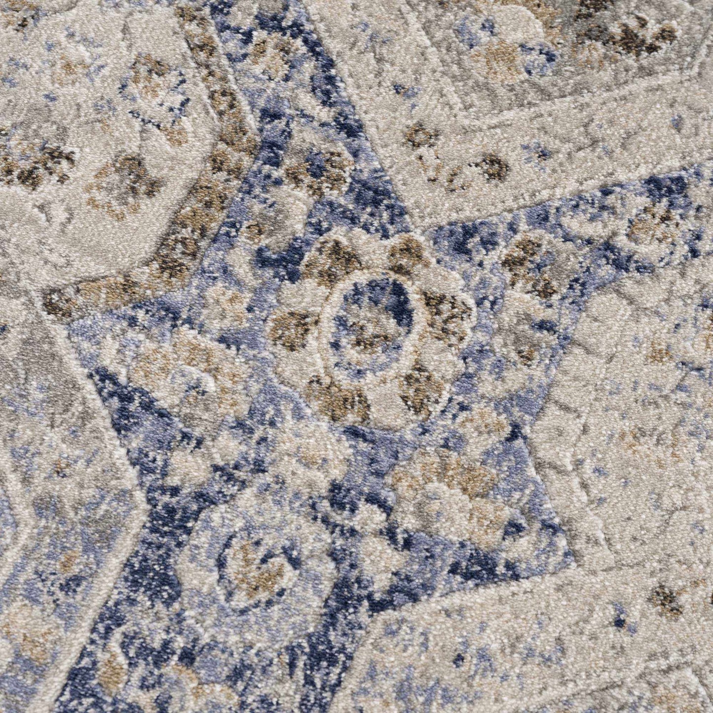 Blue Area Rug - Parkerfield Collection Soft Home Decor