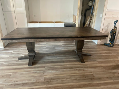 Talon style dining table