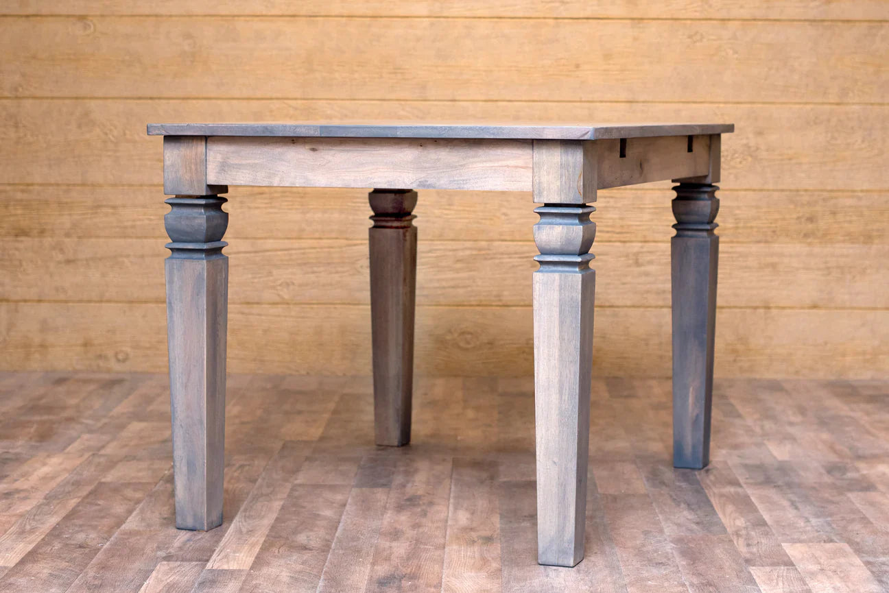Farmhouse table with legs