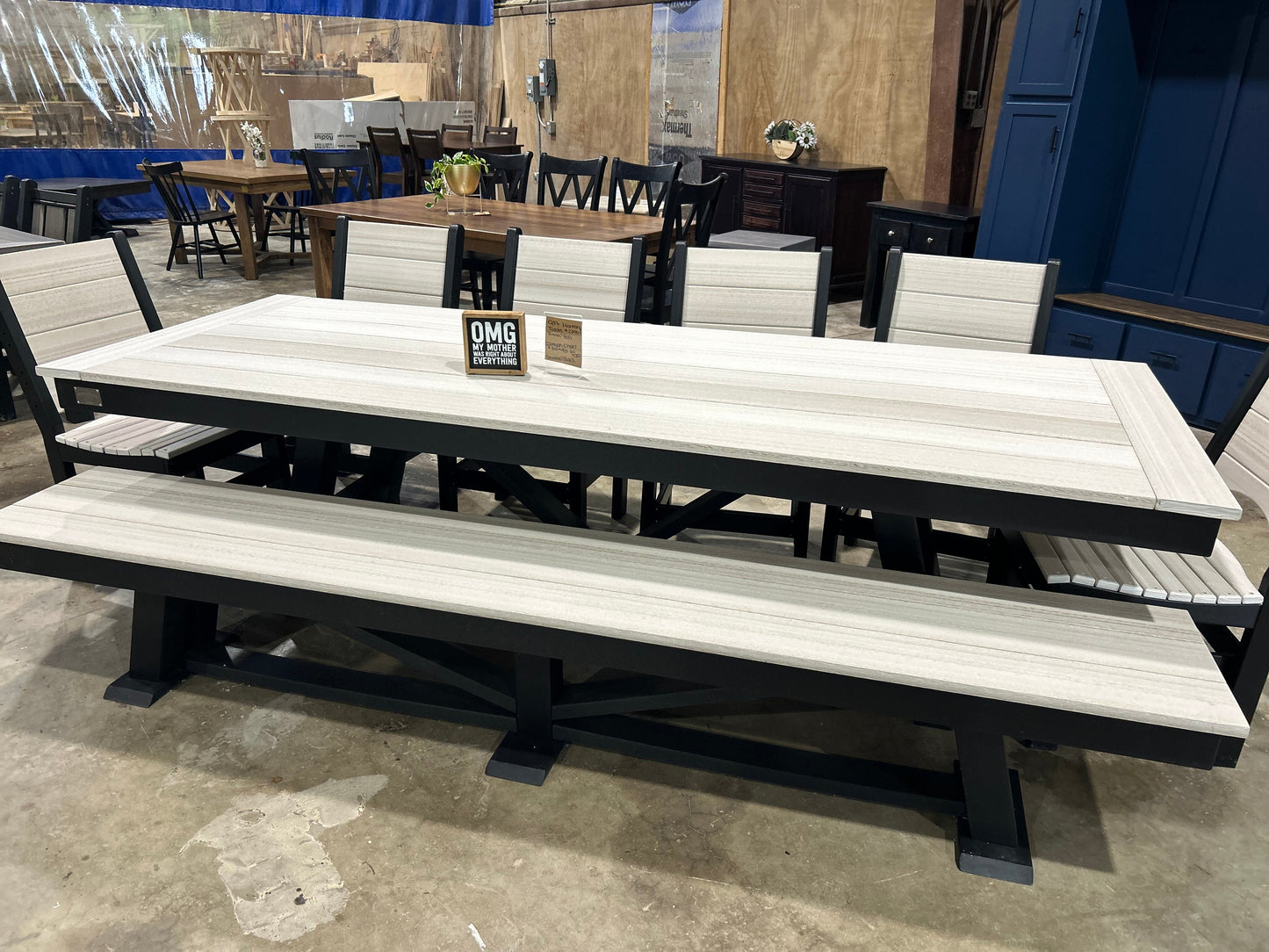 HDPE Outdoor Canyon Swivel Dining Chair All Weather Durable Patio Seating