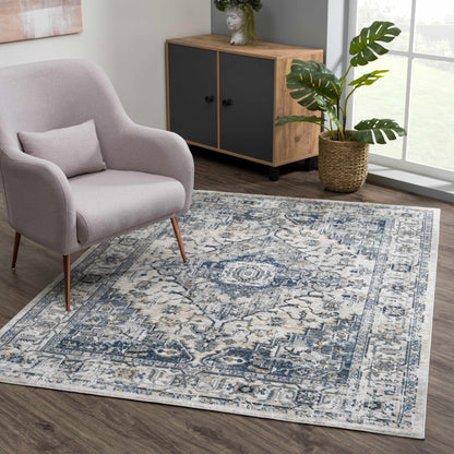 Murrindindi Area Rug - Soft Durable Stylish Living Room Accent