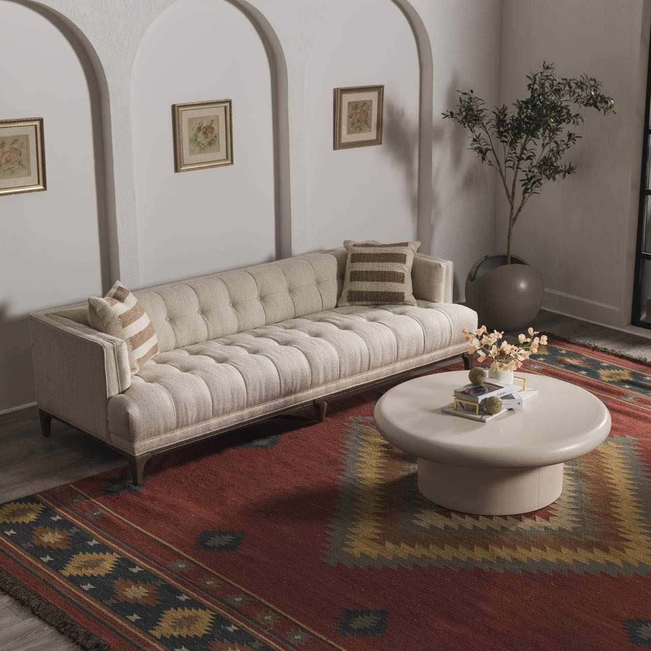 Hedon Wool Area Rug - Cozy Modern Design for Stylish Spaces