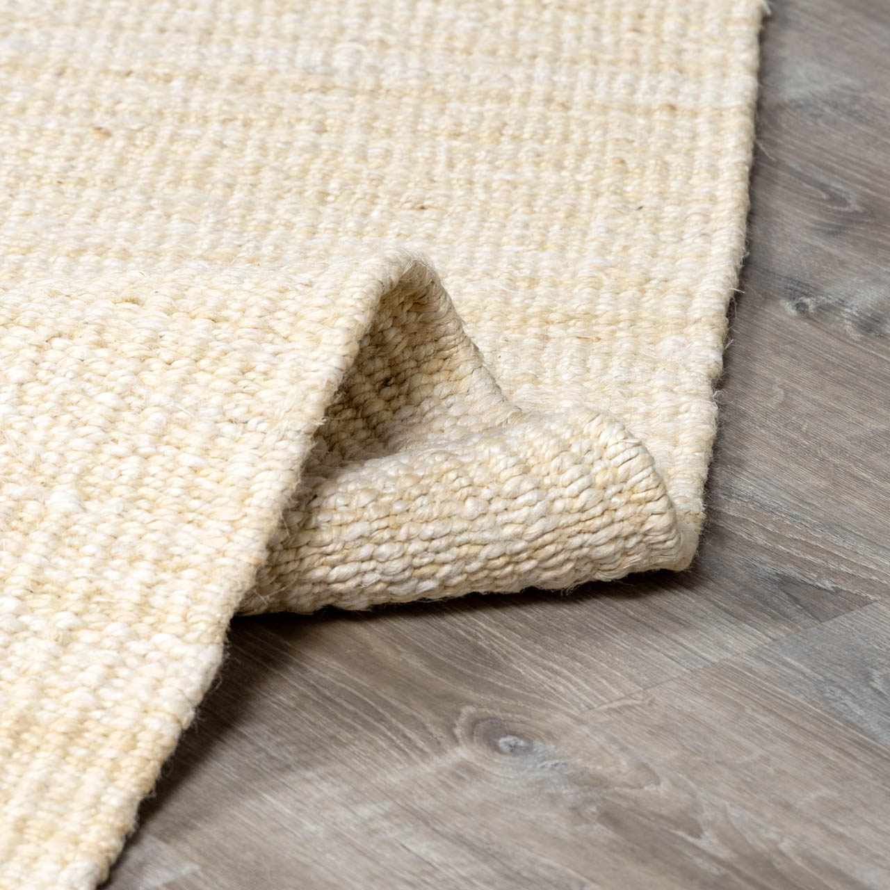 Iantha Jute Area Rug - Eco-Friendly Natural Fiber Floor Decor