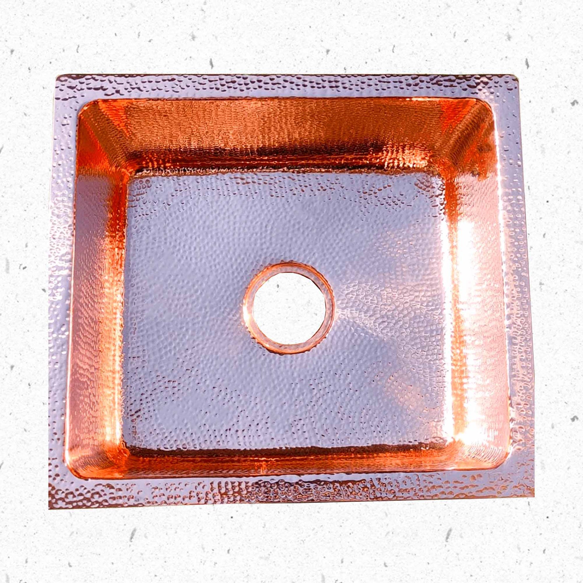 Farmhouse copper sink