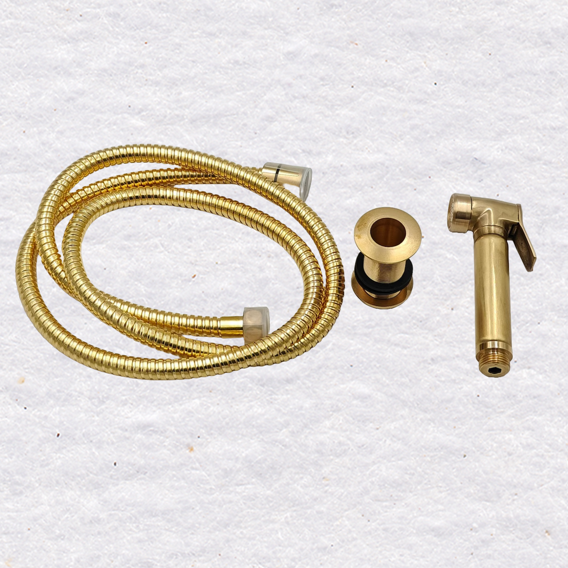 Polished brass sprayer