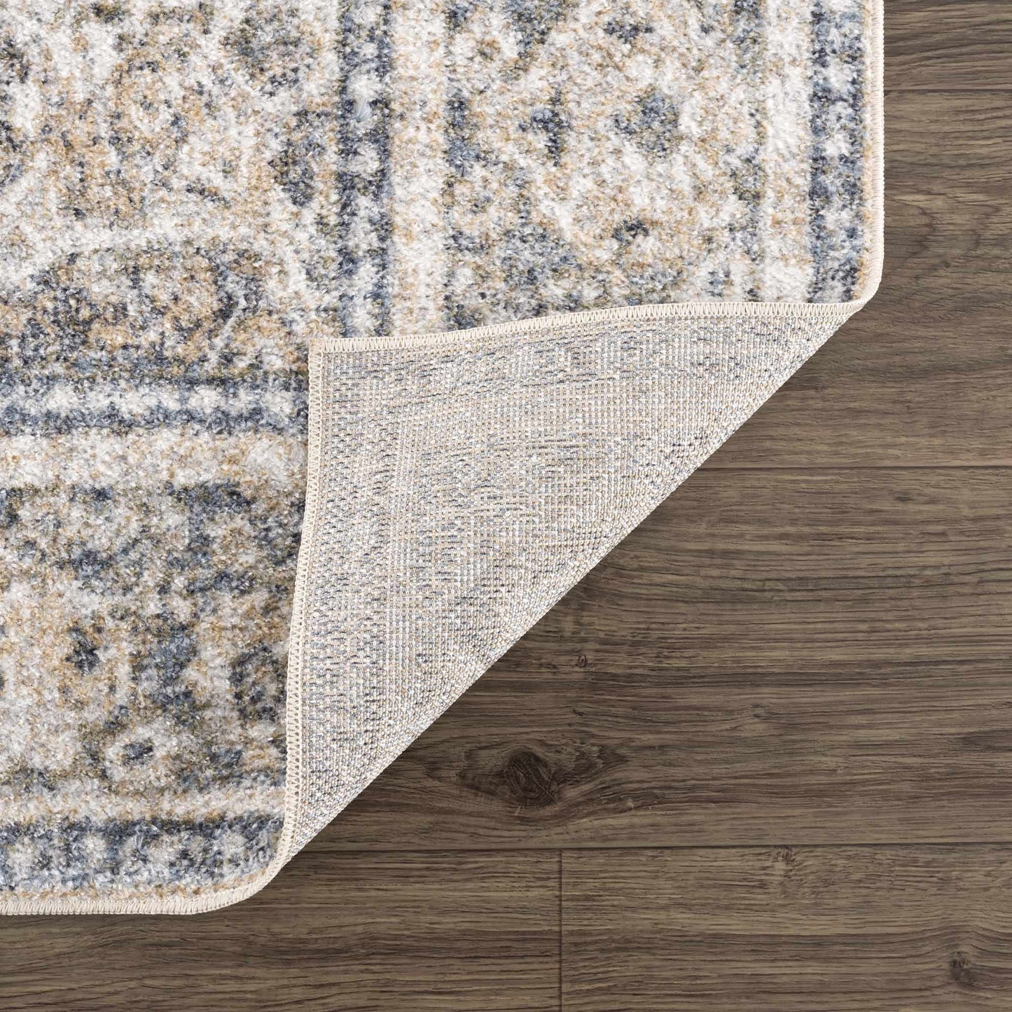 Washable Flat Pile Area Rug - Soft Durable Stylish Rug for Any Room