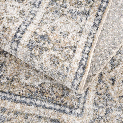 Washable Flat Pile Area Rug - Soft Durable Stylish Rug for Any Room