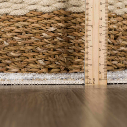 Washable Flat Pile Area Rug - Soft Durable Stylish Rug for Any Room