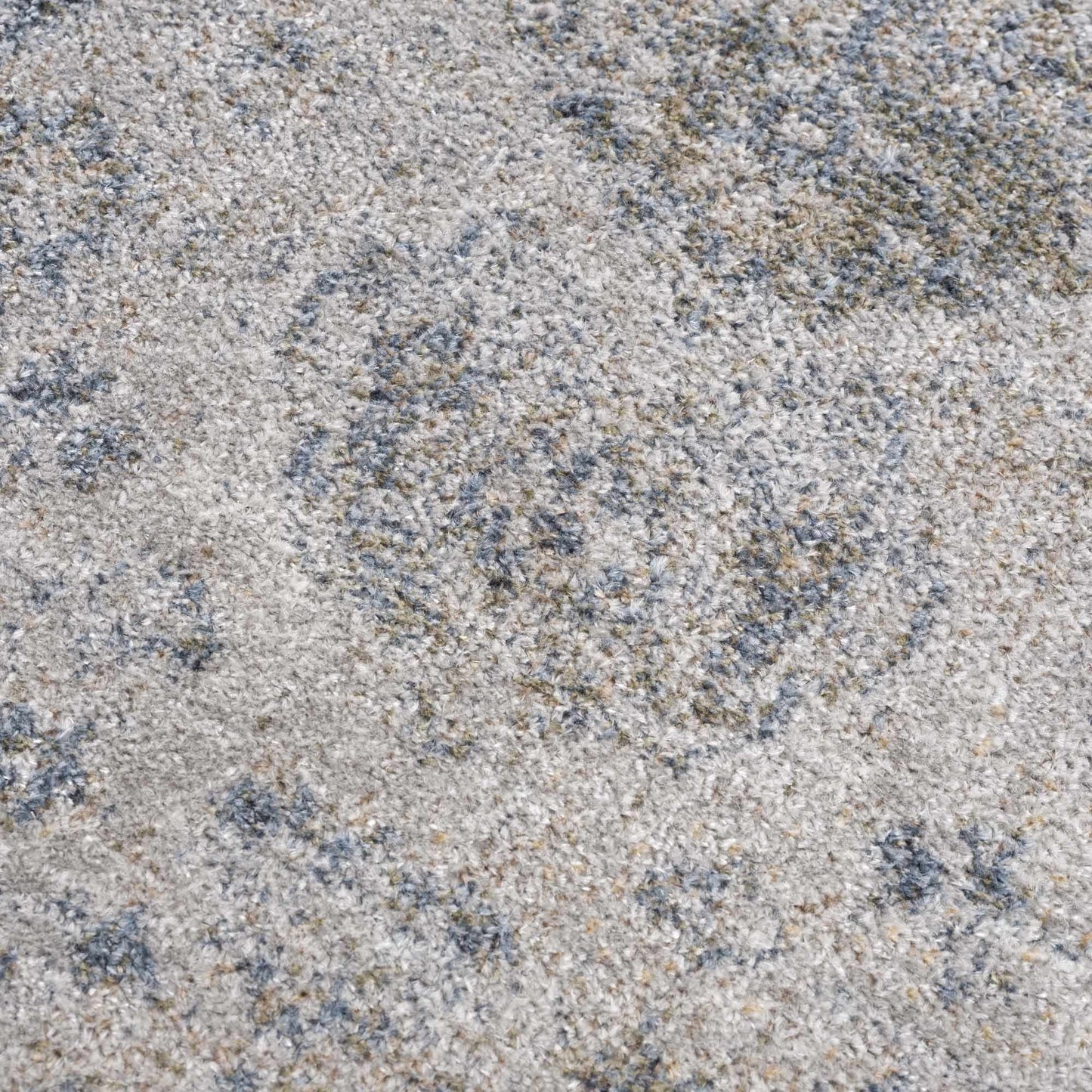 Washable Blue Flat Pile Rug - Stylish Durable Home Decor