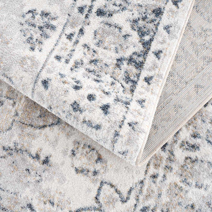 Washable Modern Area Rug - Soft Durable Flat Pile Design