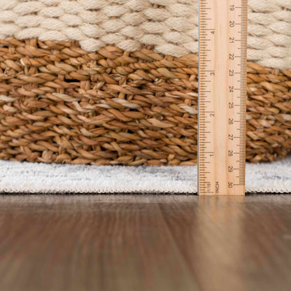 Washable Modern Area Rug - Soft Durable Flat Pile Design