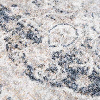 Washable Modern Area Rug - Soft Durable Flat Pile Design