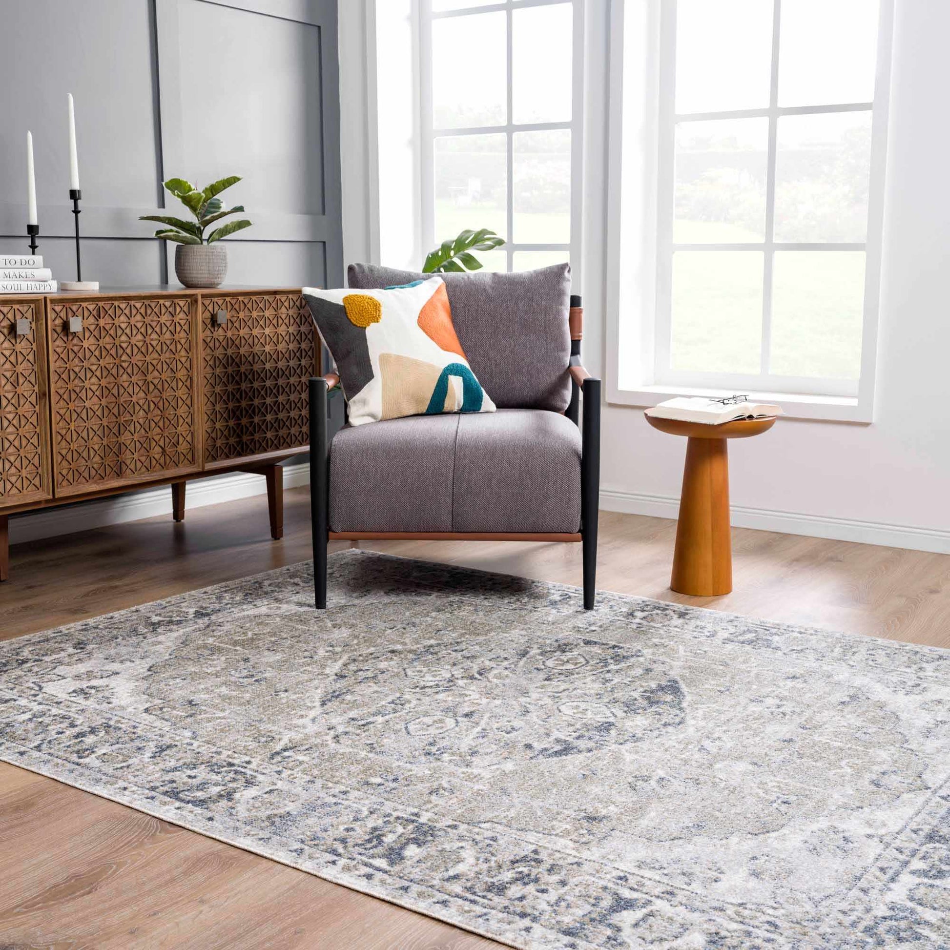 Trendy area rug