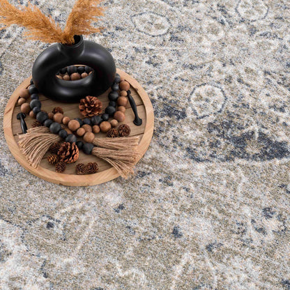 Washable Blue Flat Pile Rug - Stylish Durable Home Decor