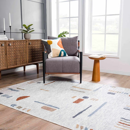 Washable Area Rug - Modern Stylish Durable Easy to Clean