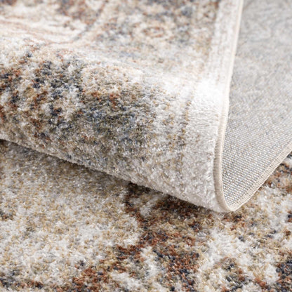 Heritage Washable Area Rug - Classic Flat Pile Design for Easy Care