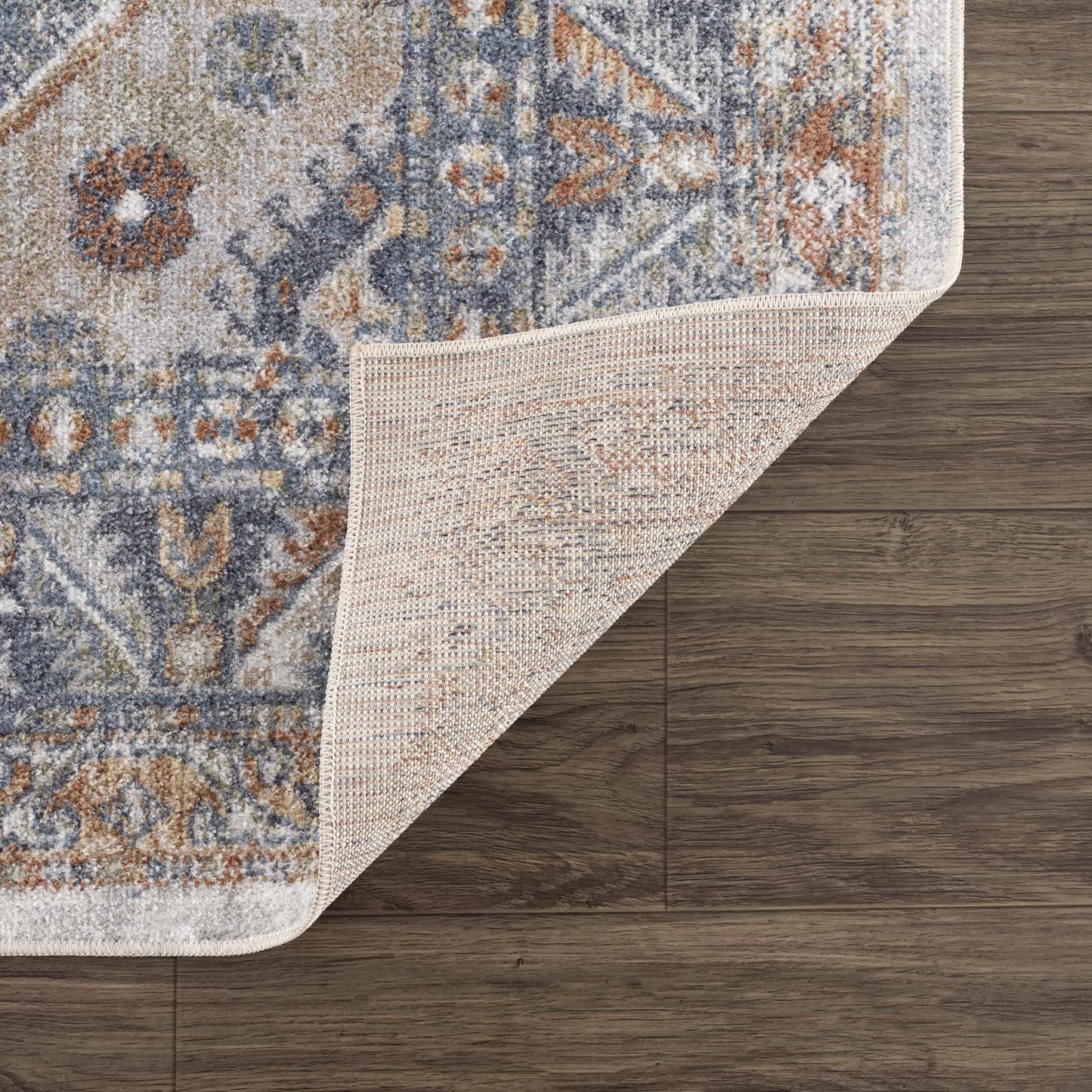 Afya neutral washable rug