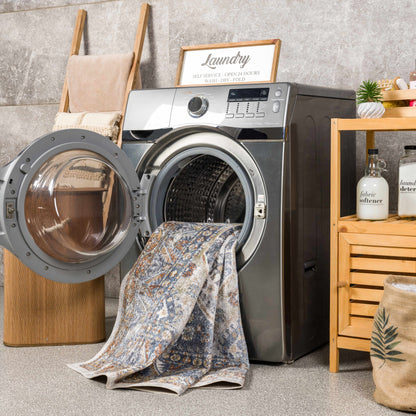 Afya stylish flat pile rug