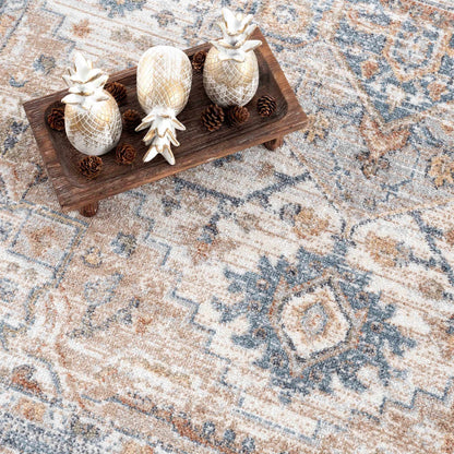 Washable Flat Pile Area Rug - Soft Durable Stylish Home Decor