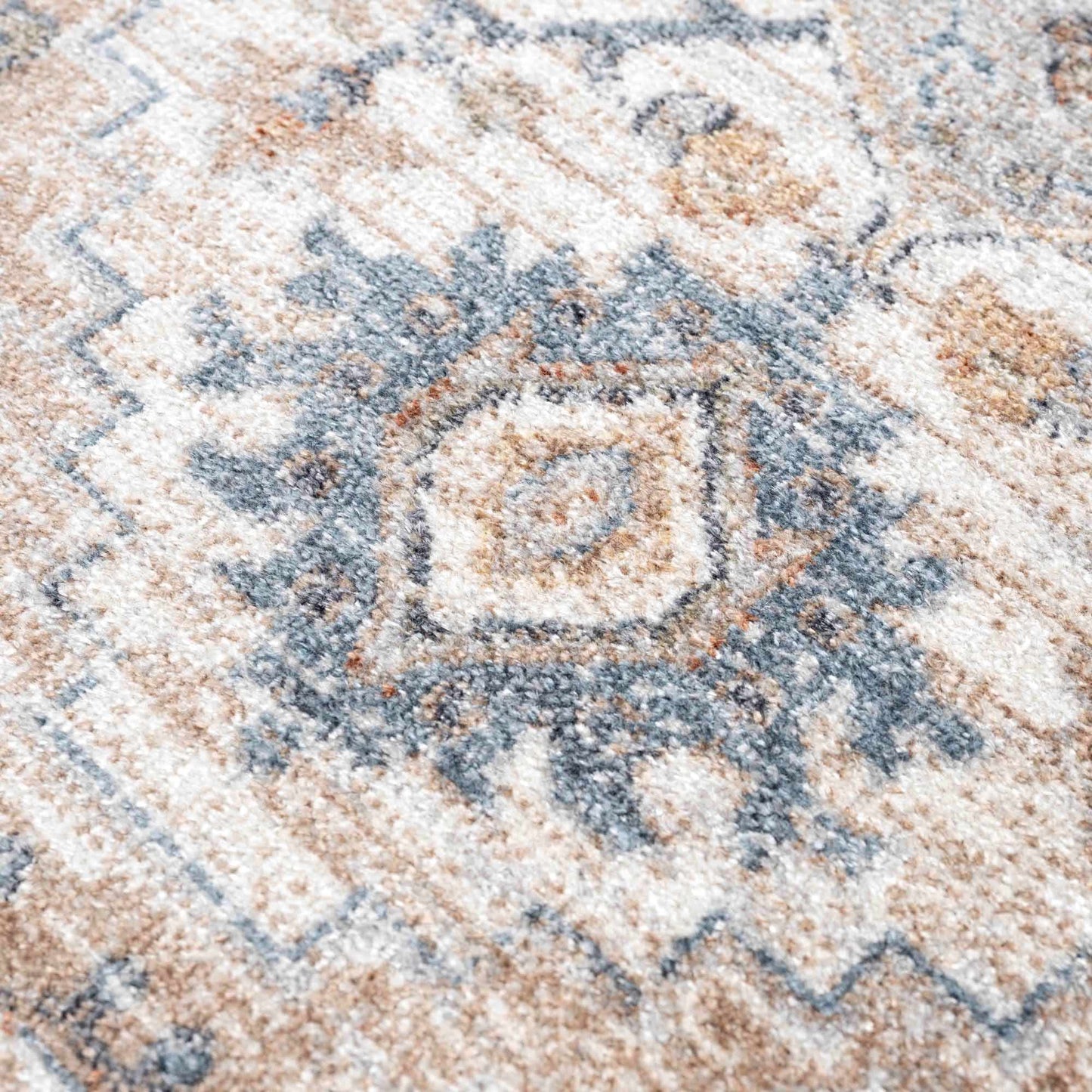 Washable Flat Pile Area Rug - Soft Durable Stylish Home Decor