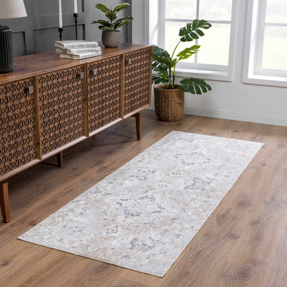 Washable Flat Pile Area Rug - Soft Durable Home Decor