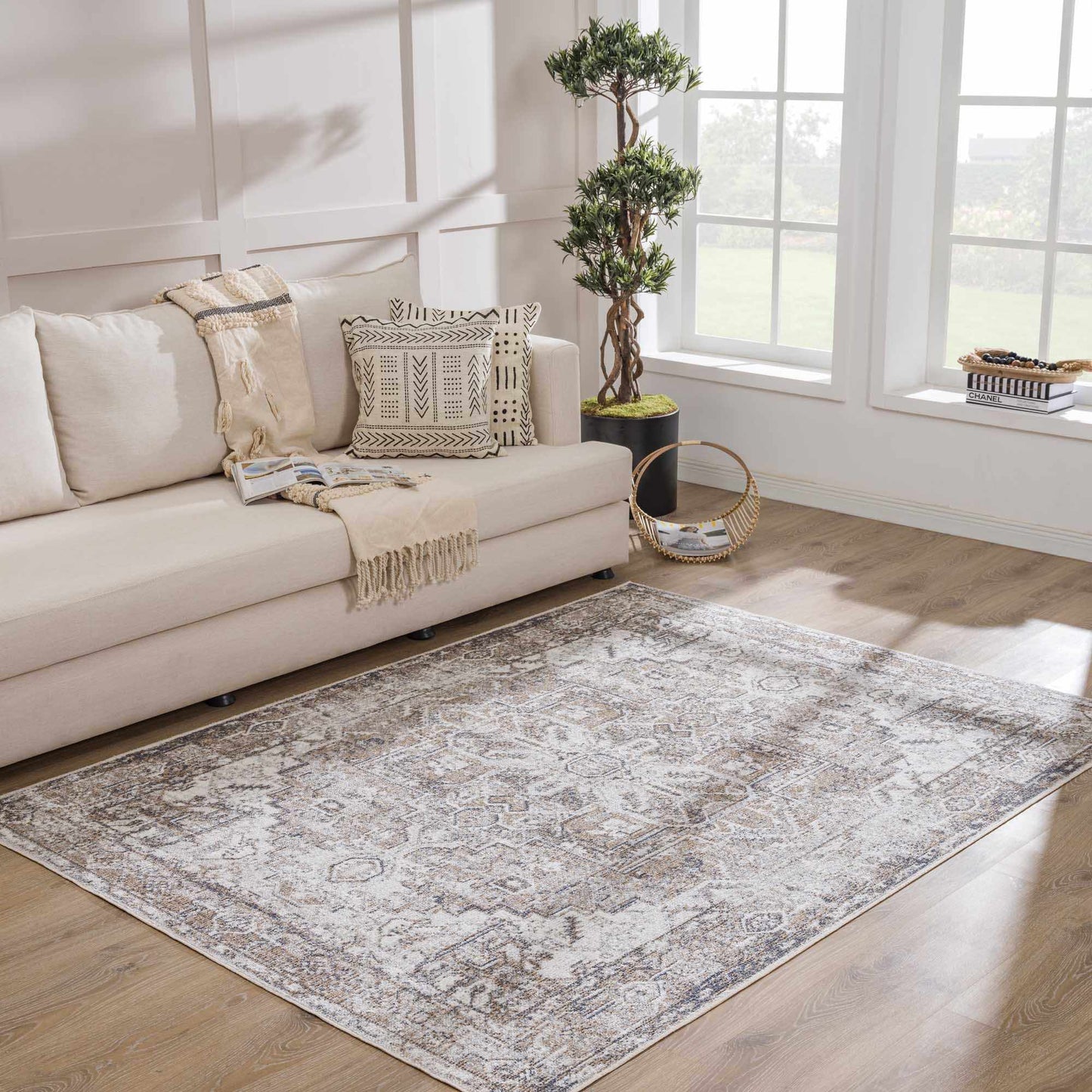 Hera Washable Area Rug - Soft Stylish Floor Decor