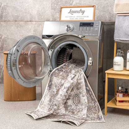 Hera Washable Area Rug - Soft Stylish Floor Decor