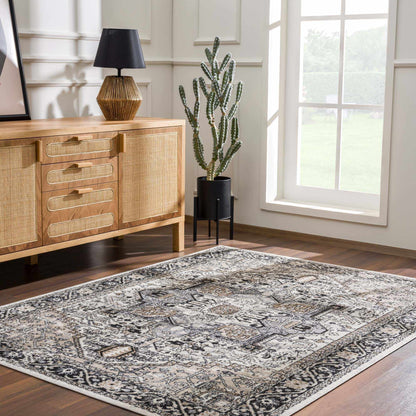 Washable Area Rug - Stylish Durable Easy Clean Rug for Any Room