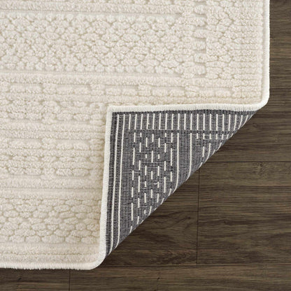 Bahar Cream Washable Area Rug - Stylish Home Décor