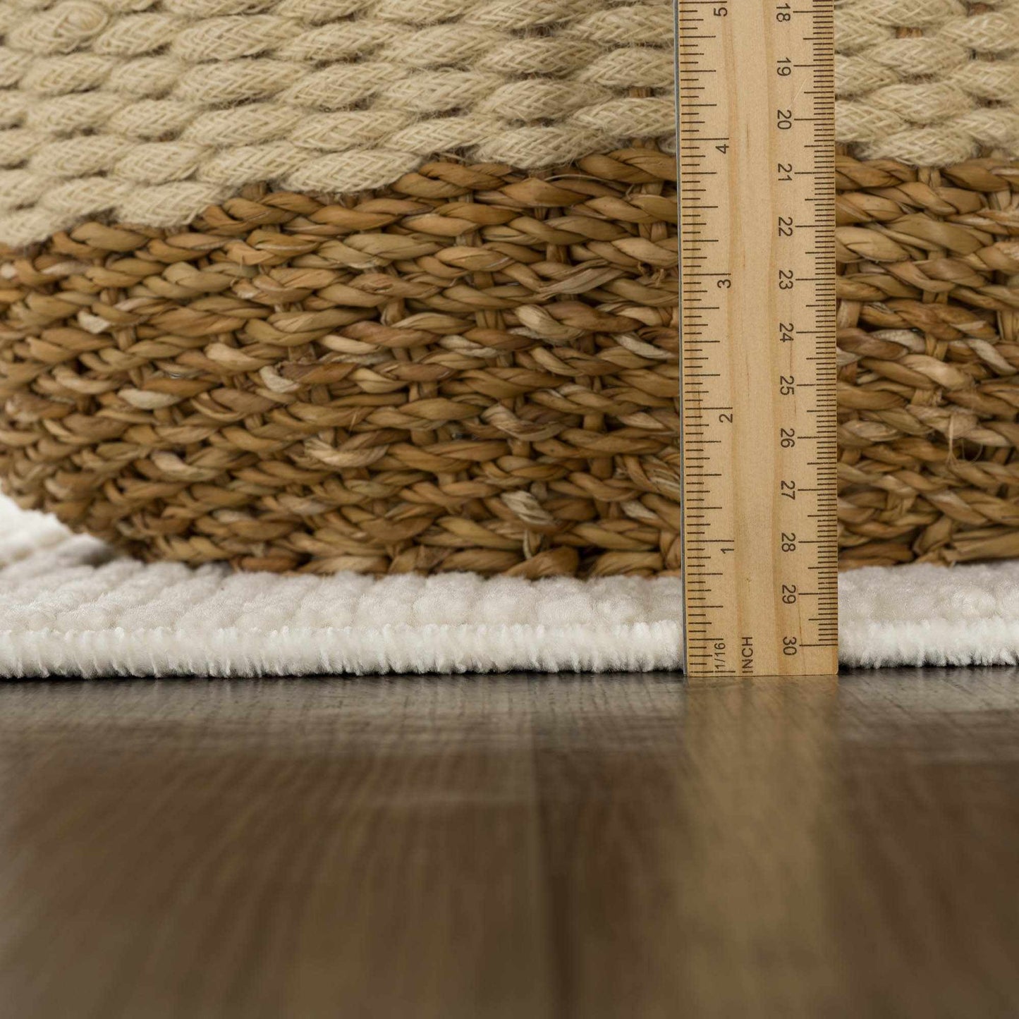 Bahar Cream Washable Area Rug - Stylish Home Décor