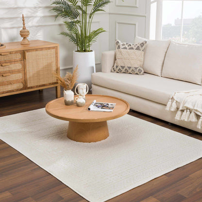 Bahar Cream Washable Area Rug - Stylish Home Décor