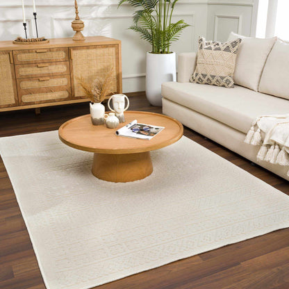 Bahar Cream Washable Area Rug - Stylish Home Décor