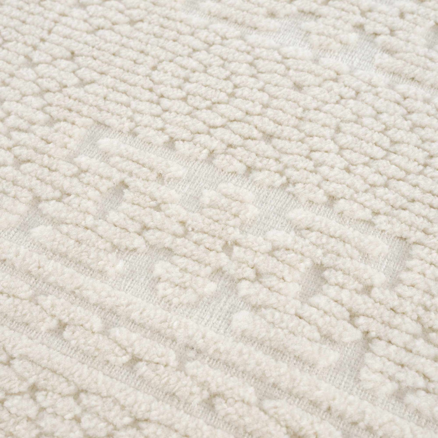 Bahar Cream Washable Area Rug - Stylish Home Décor