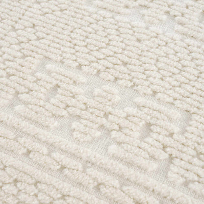 Bahar Cream Washable Area Rug - Stylish Home Décor