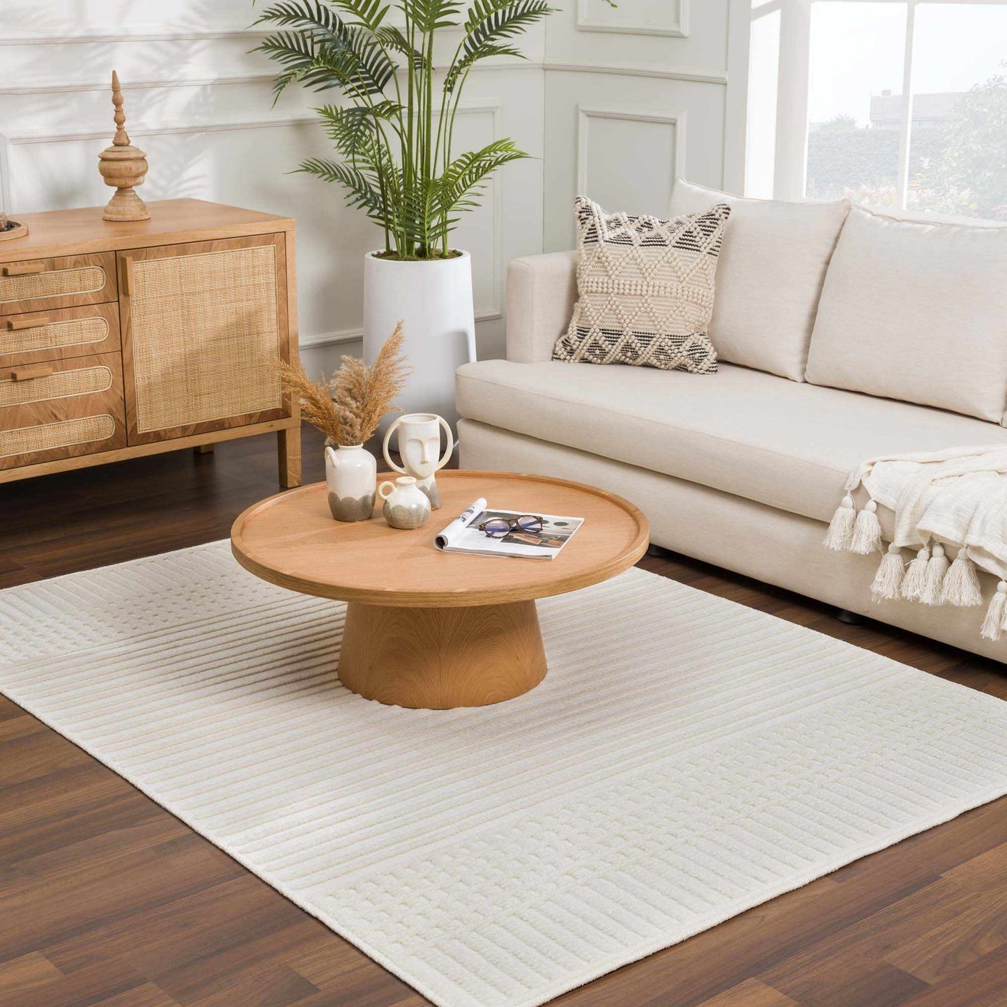 Washable Area Rug - Soft Durable Stylish Floor Covering