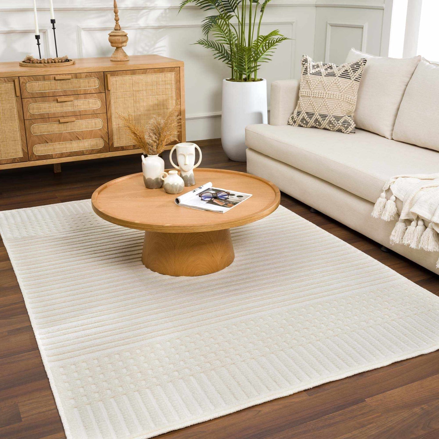 Washable Area Rug - Soft Durable Stylish Floor Covering