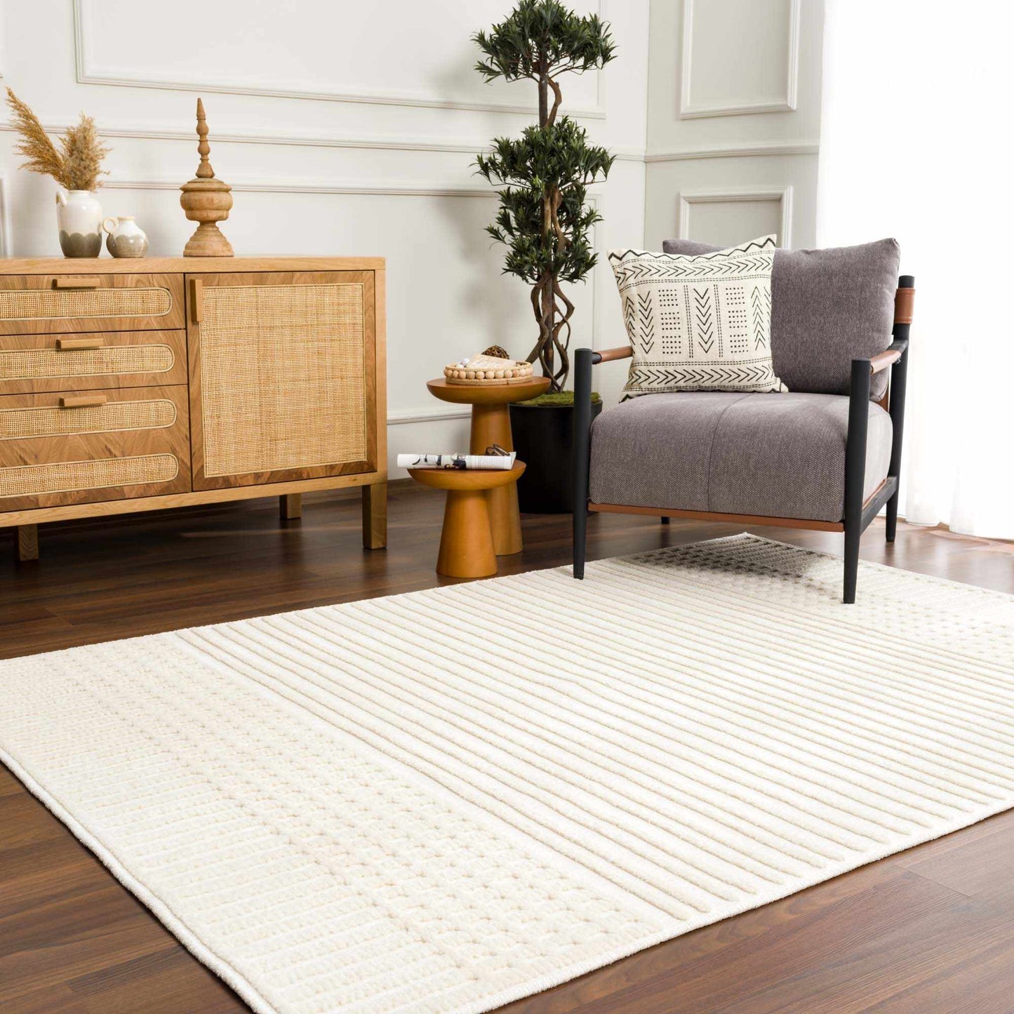 Washable Area Rug - Soft Durable Stylish Floor Covering
