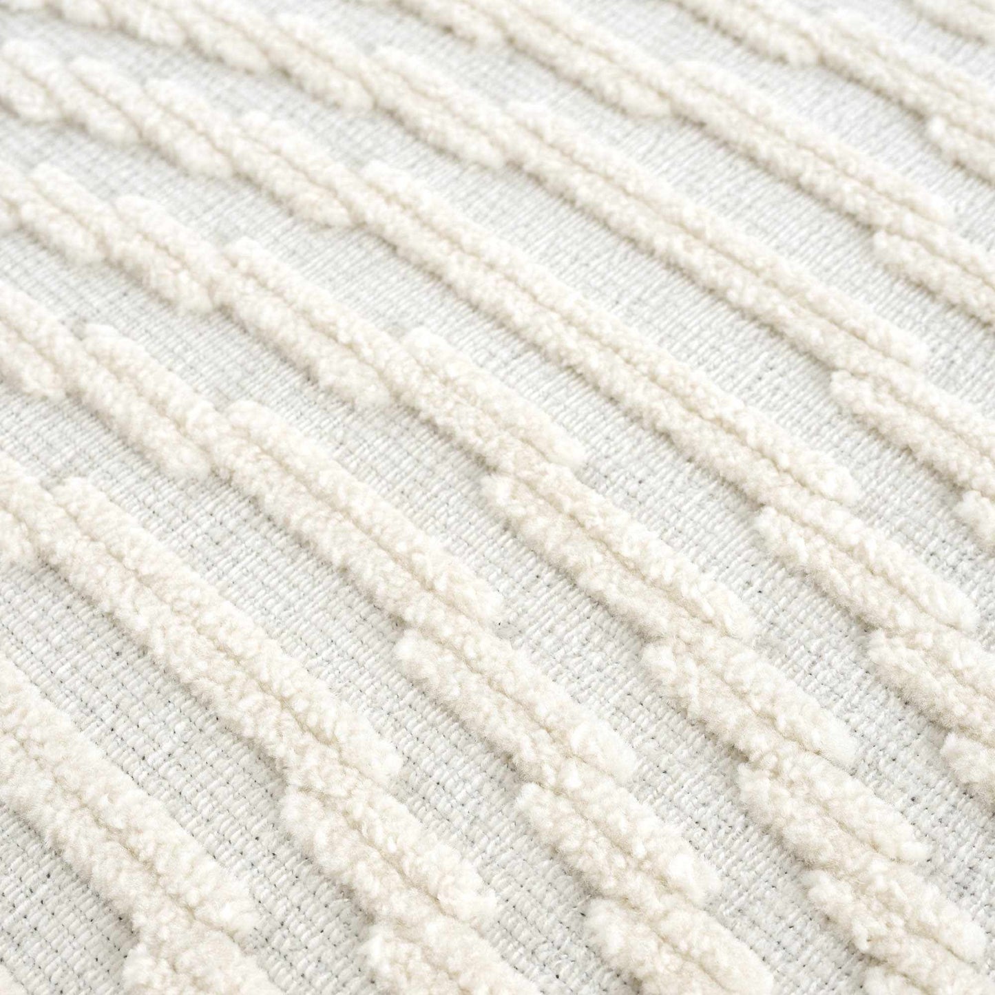 Deron White Washable Area Rug - Soft Durable Stylish Floor Mat