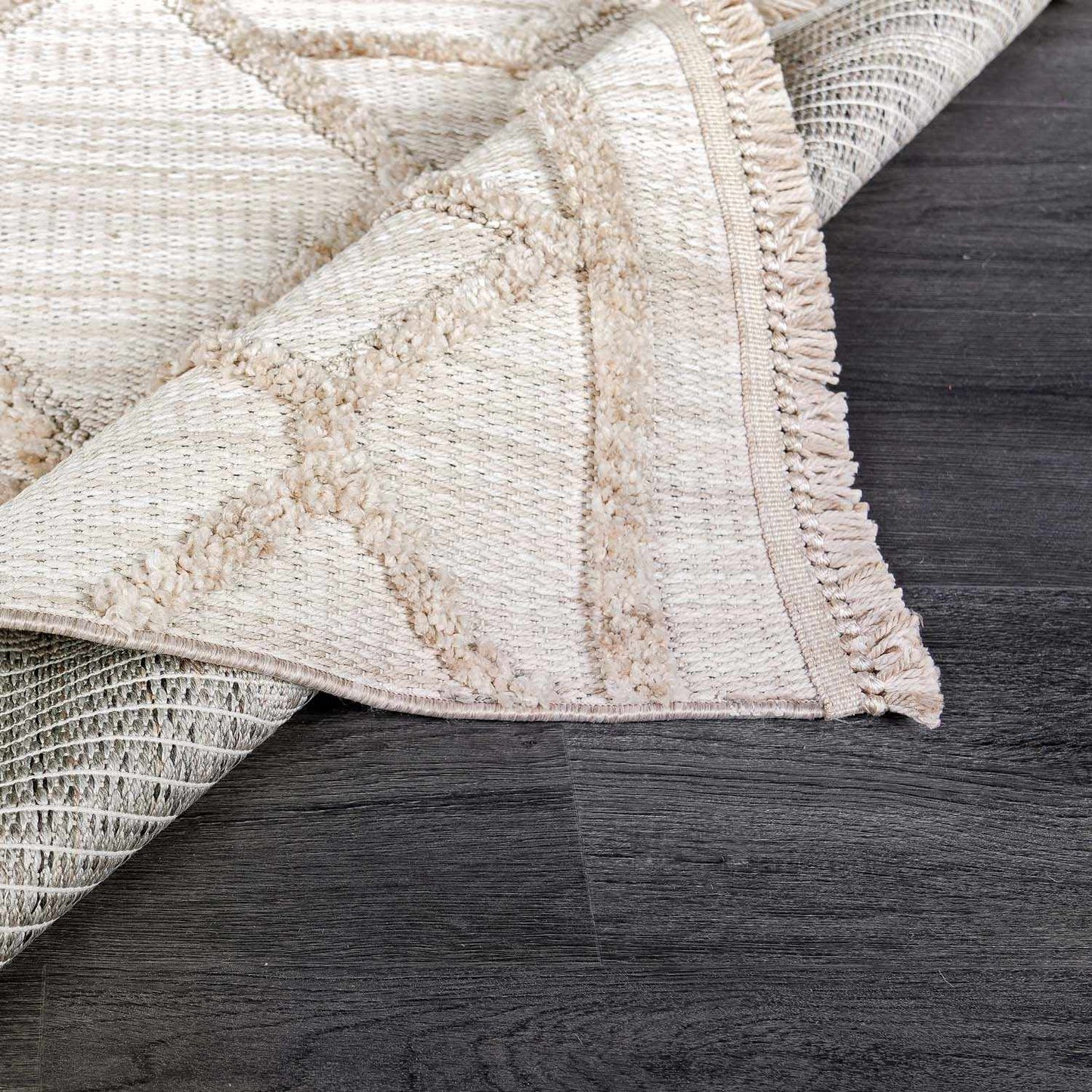 Rustic Malilinao Area Rug - Cozy Farmhouse Living Room or Bedroom Decor