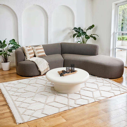 Rustic Malilinao Area Rug - Cozy Farmhouse Living Room or Bedroom Decor