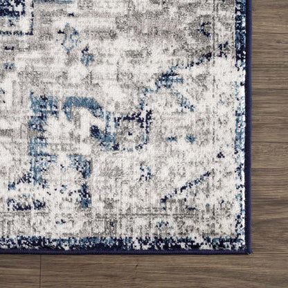 Navy Area Rug - Elegant Modern Design for Contemporary Spaces